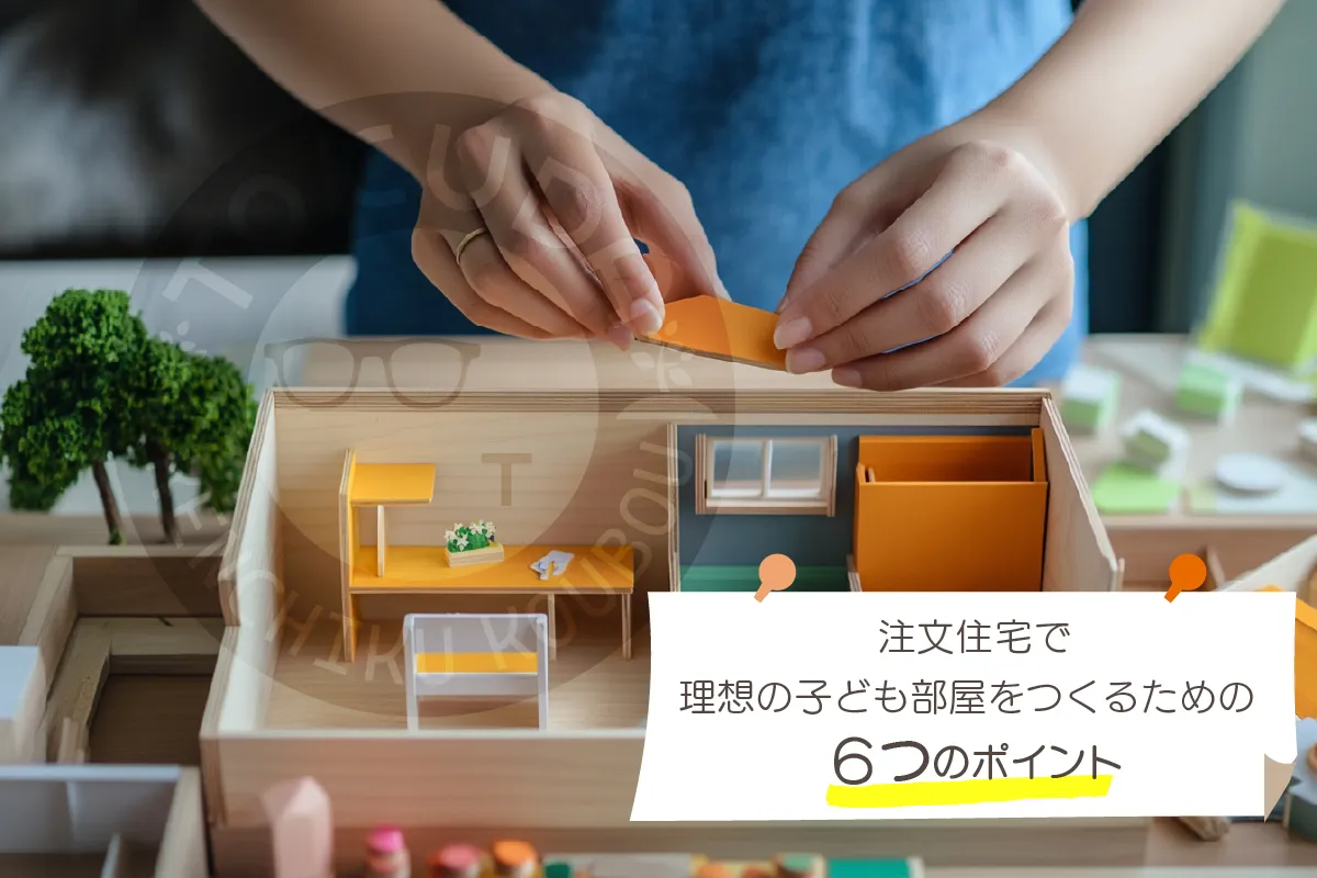 失敗しない！注文住宅で理想の子供部屋をつくるための6つのポイント