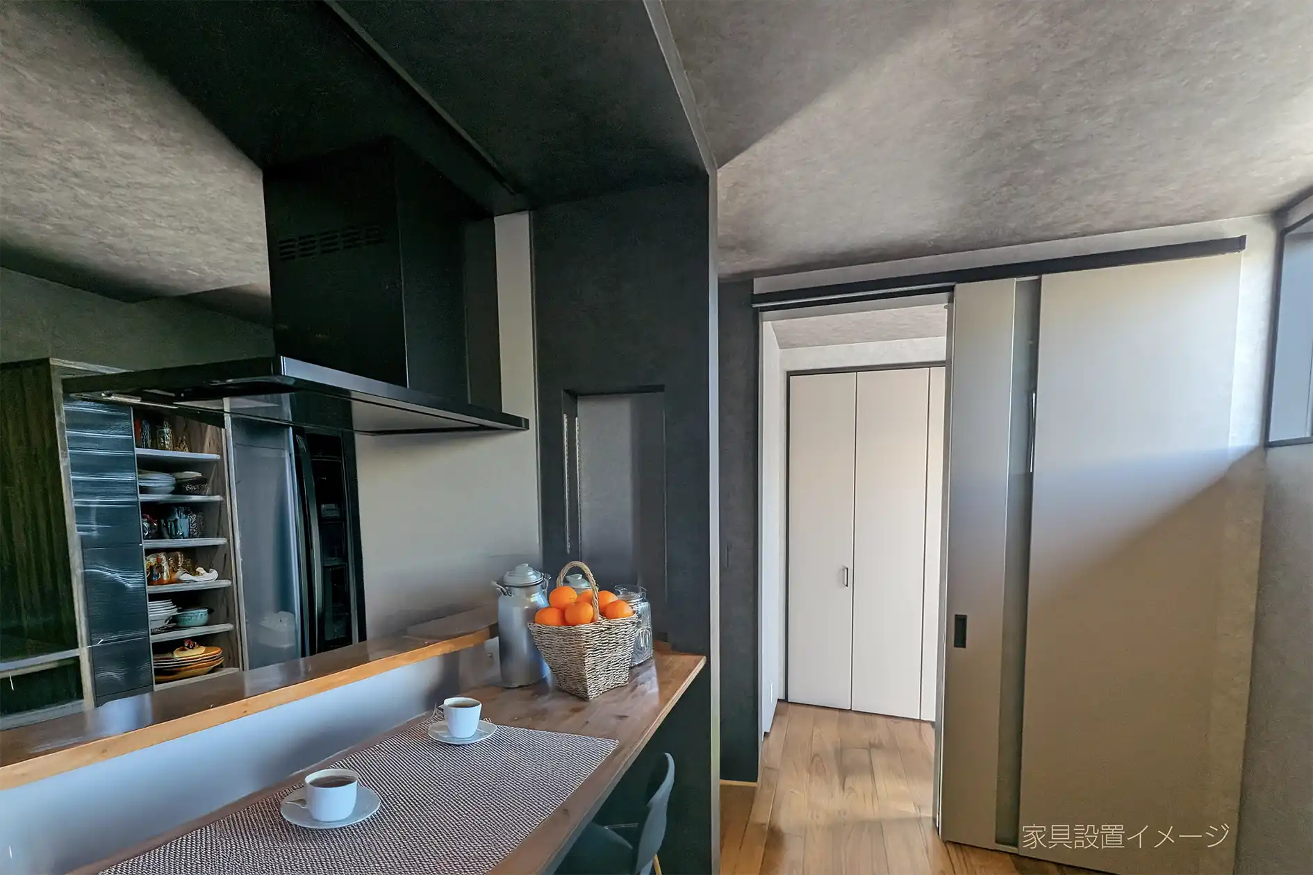 S様邸-アイデアと色彩があふれる家